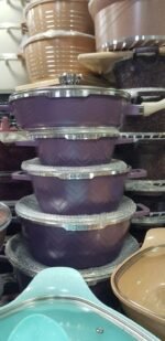 Dessini granite coated cooking set 10 pcs- COCOS - Image 2