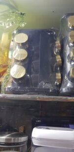 12 Pcs Spice Jar Set with Revolving Stand- FKSJ - Image 2
