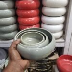 Ceramic serving bowl 3 pcs set- SESB - Image 2
