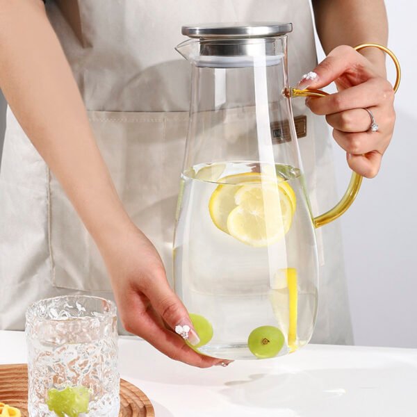 2 Liter Water Glass  Jug - Image 1