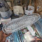 2 Pcs Glass kabab/fruits/saslik serving trey - Image 2