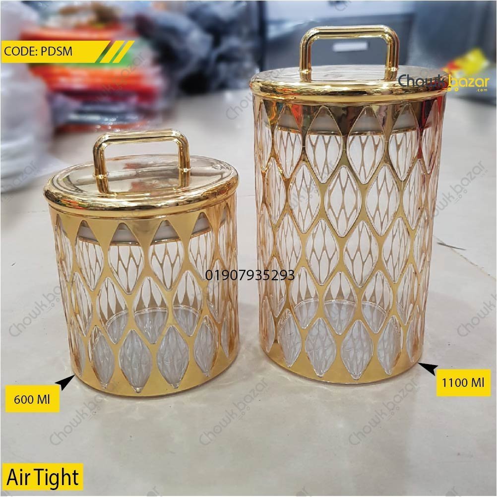 2-pcs-air-tight-acrylic-jar-600-1100-ml-1.jpg 2 pcs air tight acrylic jar 600-1100ml - Image 1