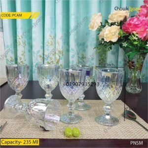 235ML Rainbow shade Juicer glass