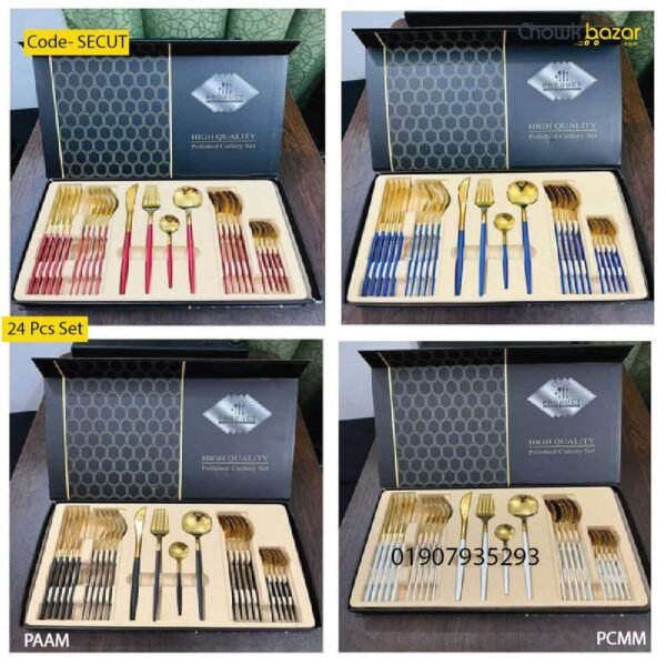 24 Pcs cutlery set- SECUT - Image 1