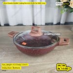 26cm Granite  Marble Coating Nonstick Multi Pan With Cover