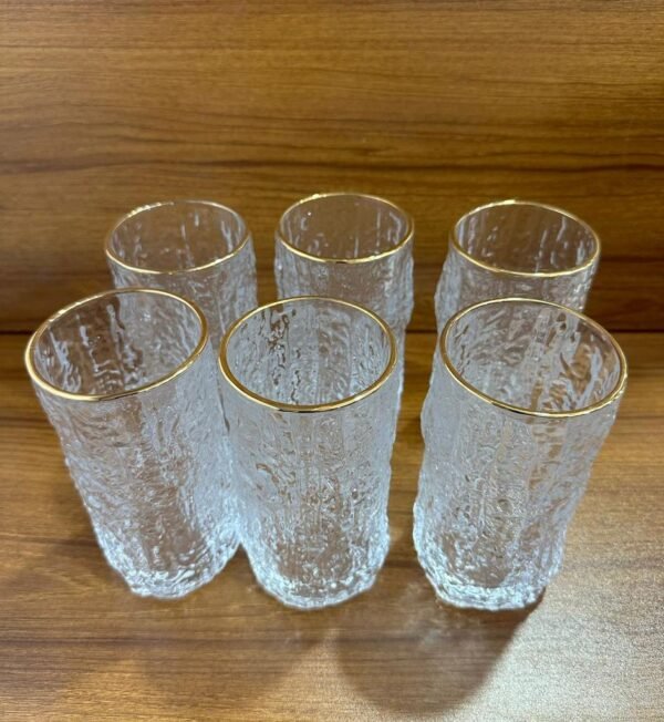 270ML Golden Rin Tumbler Water Glass - Image 4