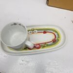3pcs Ceramic Mug With Tray (BRE) - Image 3