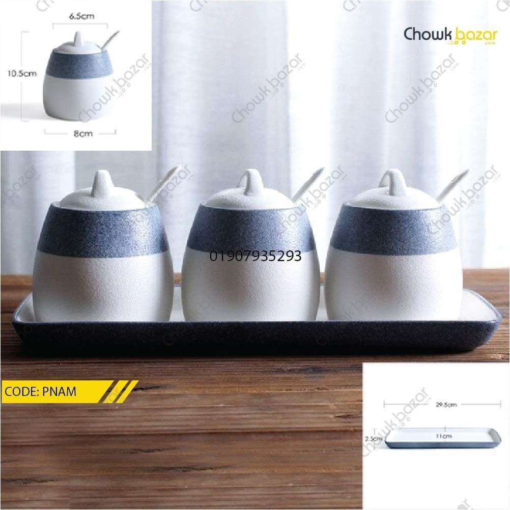 3-PCS-CERAMIC-SPICE-JAR-SET-WITH-TRAY.jpg 3 PCS CERAMIC SPICE JAR SET WITH TRAY PINK - Image 1