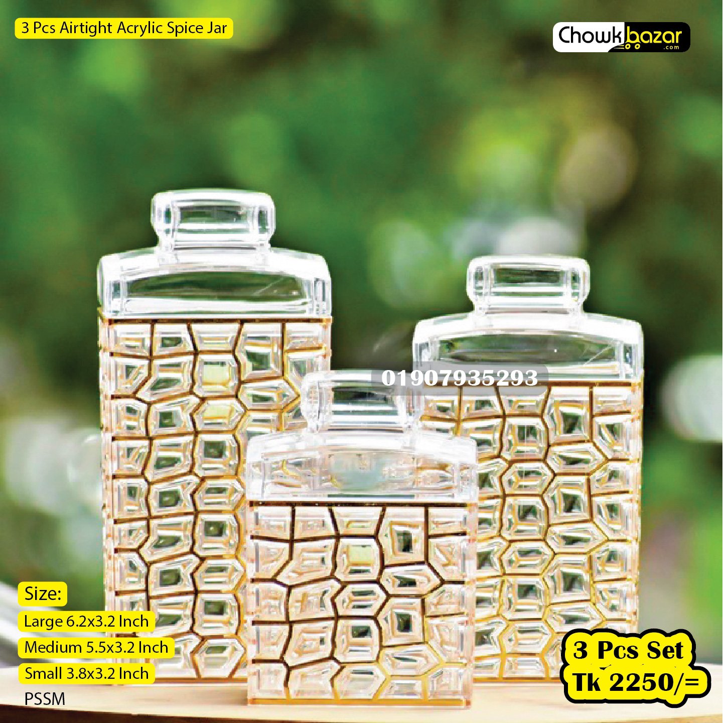 3-Pcs-Airtight-Acrylic-Spice-Jar.jpg 3 Pcs Airtight Acrylic Spice Jar - Image 1