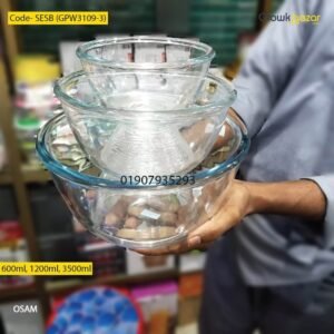3 Pcs glass bowl set- SESB (GPW3109-3)