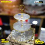 3 Layer Glass Cake Dish