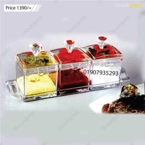 3 pcs Acrylic mosla set Square