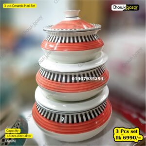 3 pcs Ceramic Hari Set