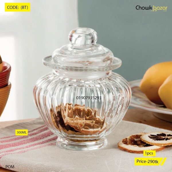 300ml Glass Jar(BT) - Image 1