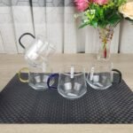 4 Pcs Borosilicate Glass Coffee Mug - Image 2
