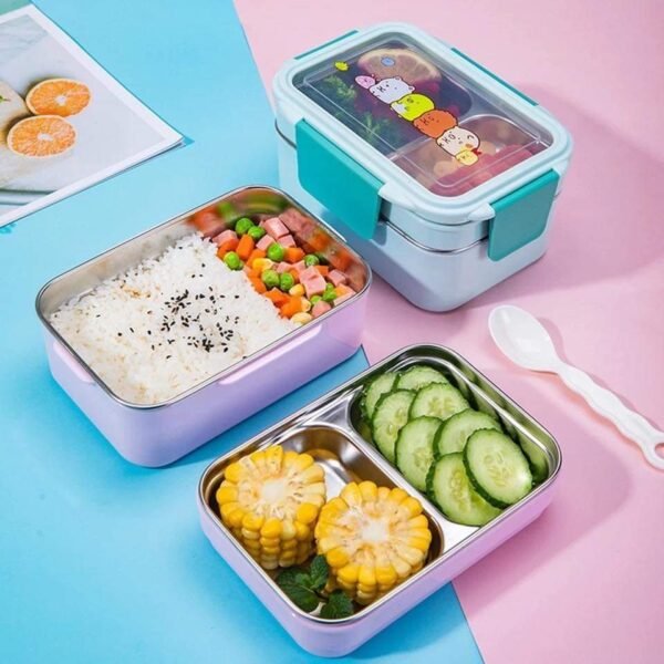 1200ml 2 layer Lunch Box SELB T2329 - Image 5