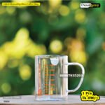 350ml Measuring Glass Coffee Mug