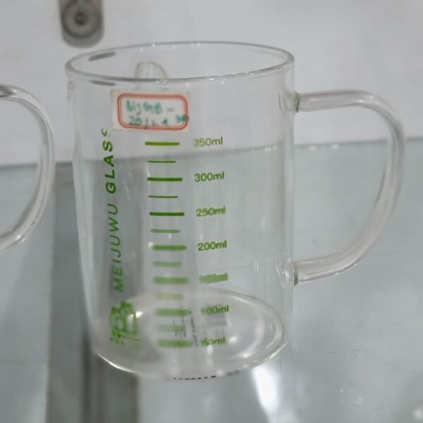 350ml Measuring Glass Coffee Mug - Image 2