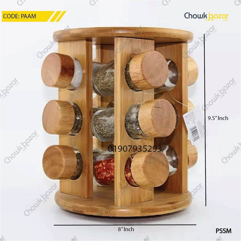 360-Degree-Wooden-12-Pcs-Spice-Rack-Set-round.jpg 360 Degree Wooden 12 Pcs Spice Rack Set round - Image 1