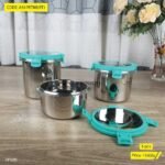 3pcs Airtight Food Container set- A567RTNB(RT)