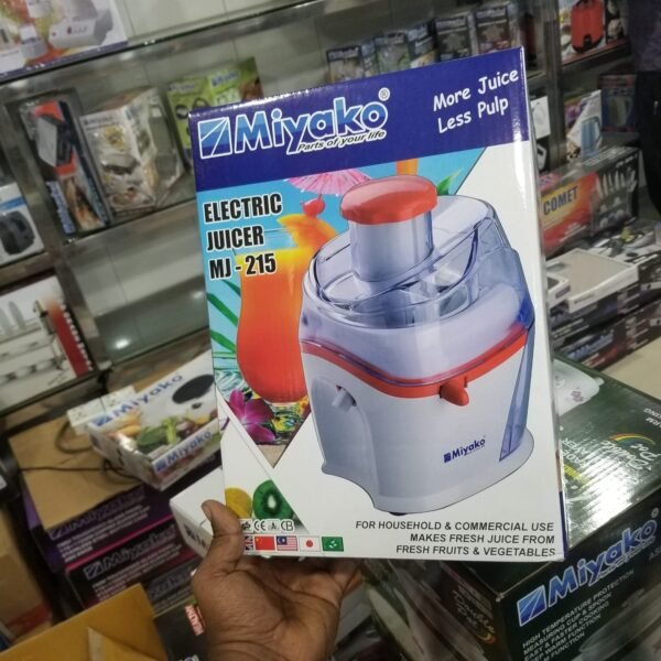 Miyako electric juicer- HABG (MJ-215) - Image 2