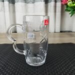 Glass water mug 440 ml- TCMG (ZB323) - Image 2