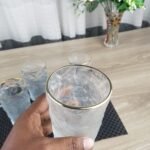 Gold rim water glass 6 pca set- SEWG - Image 2