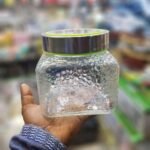 5 Inch Airtight Glass Cookie Jar (HE) - Image 2