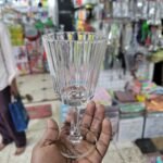 6 Pcs Colored Wine Glass Set - Image 2