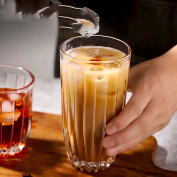 6 Pcs Glass Ice Cup (BMIC96) - Image 1