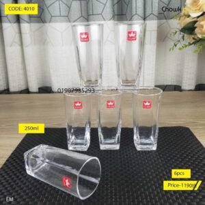 6 Pcs Glass set 250ml (4010)
