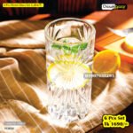 6 Pcs Water Glass Set (Lakhi T)