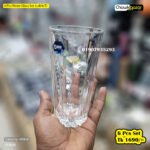 6 Pcs Water Glass Set (Lakhi T)