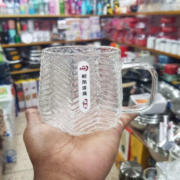 6pcs Glass Mug 350ML - Image 2