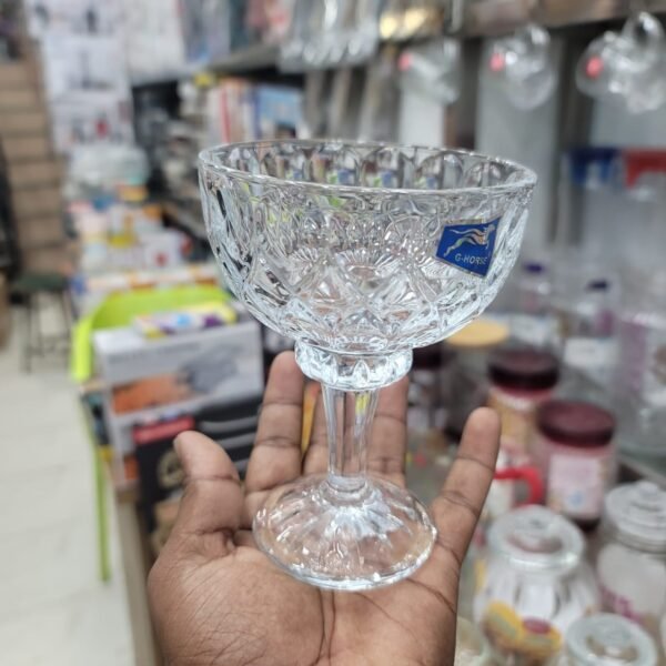 6 Pcs Glass Ice Cup (BMIC96) - Image 2