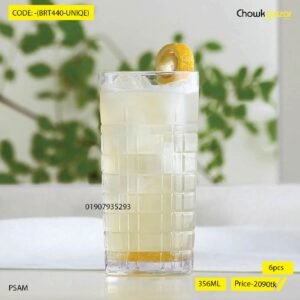 6 pcs Sort Waters Glass (FR0378-UNIQE)