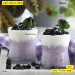 6 pcs sort glass 300ml (DRN356-UNIQE)