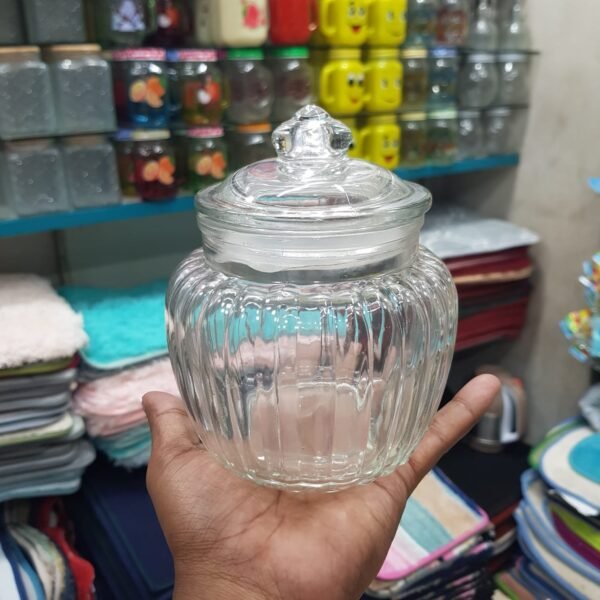 600ml Glass Jar M01 - Image 2