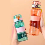 650ml Frosted Plastic Water Bottle - Image 5