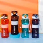 650ml Frosted Plastic Water Bottle - Image 3