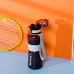 650ml Frosted Plastic Water Bottle - Image 4