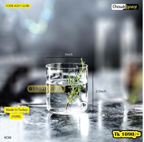 6PCs short glass 420112 JB) - Image 1