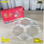 Crystal Snack Dish Set -P7094L6