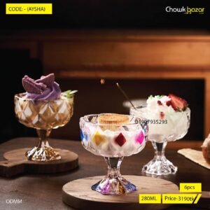 6pcs Tea Cup(AYSHA)