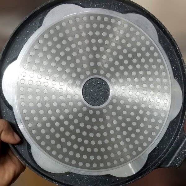 7 Mould Granite Stone Pitha Pan  Made In Turkey - Image 3