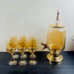 7 Pcs Jar & Glass Set