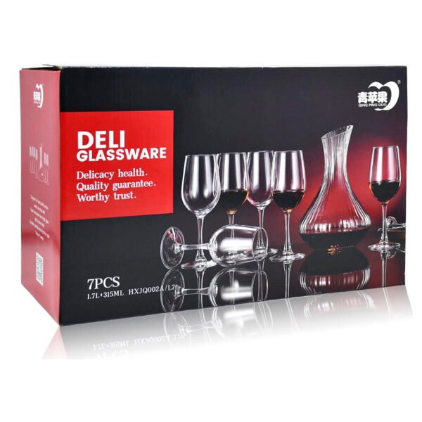 7-Pieces Glass Water Jug set - Image 2