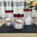 3 Pcs glass food container set- FKFC (A55185) - Image 2