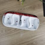 Ceramic Dessert set with trey (FE) - Image 2