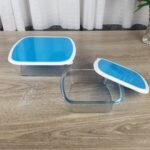 Oven proof serving dish with lid 2 pcs set- SESD (8091-2) - Image 2